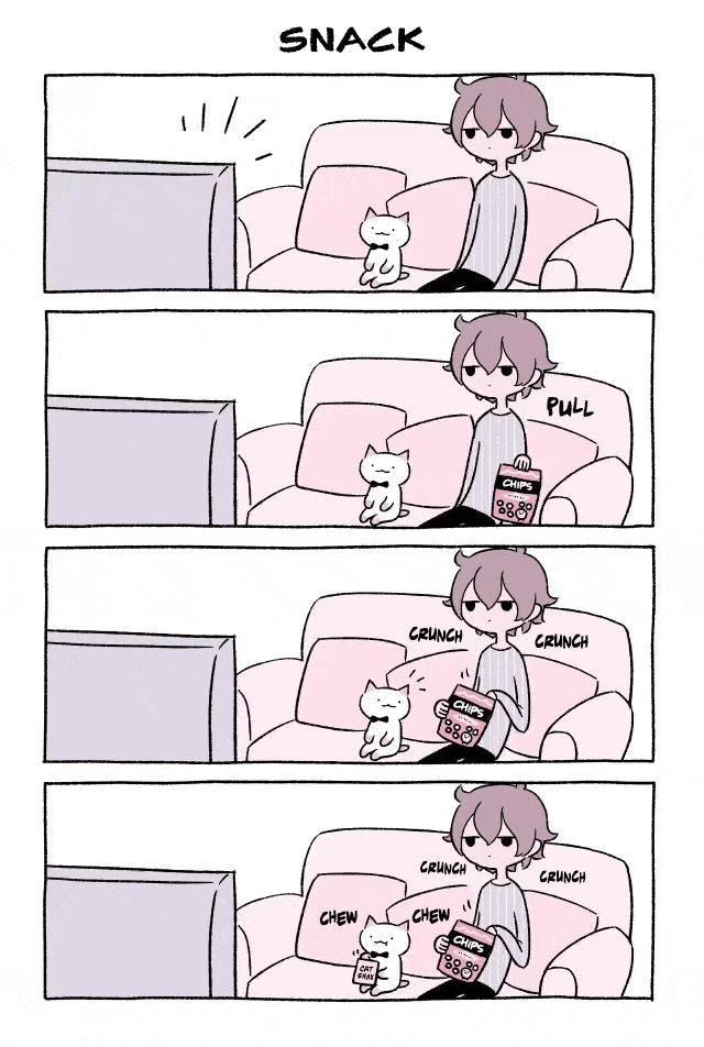 Adorable Cat Comic Created By A Japanese Artist