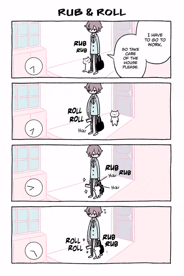 Adorable Cat Comic Created By A Japanese Artist