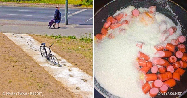 Look at the pictures of people who are having a bad day
