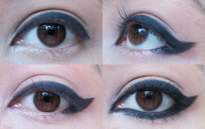 Perfect winged eyeliner