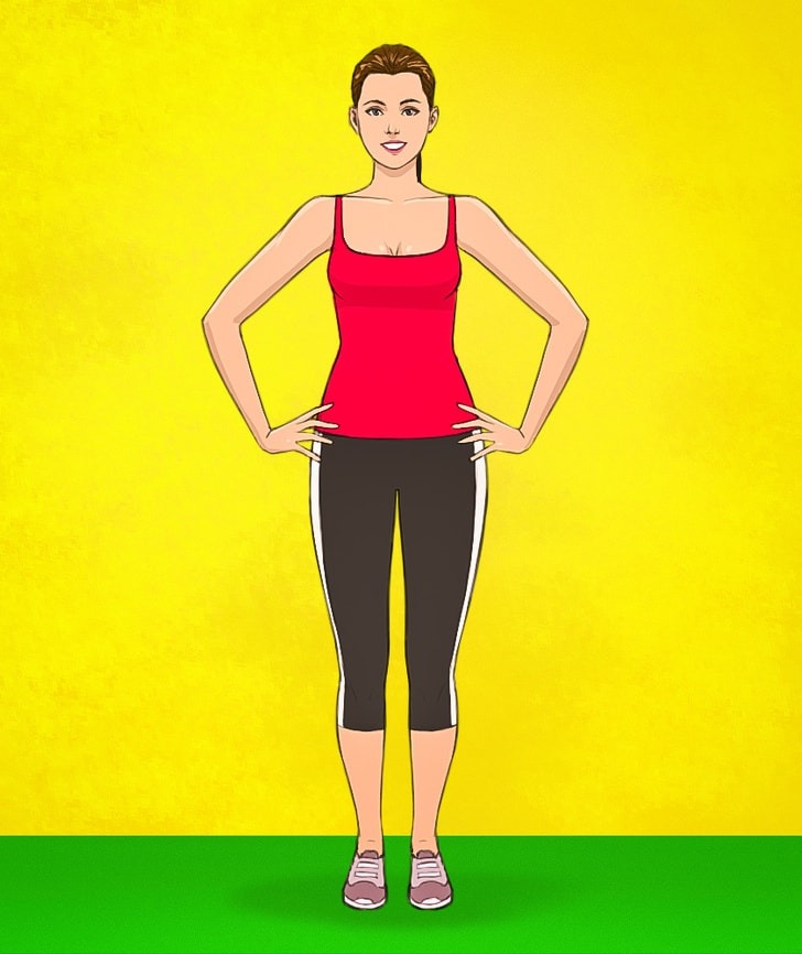 Exercise to reduce saggy belly in 3 weeks