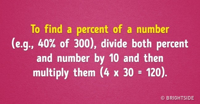 Simple math hacks