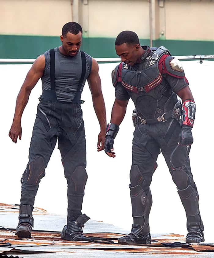 Character: Falcon; Actor: Anthony Mackie, Stunt Double: Aaron Toney