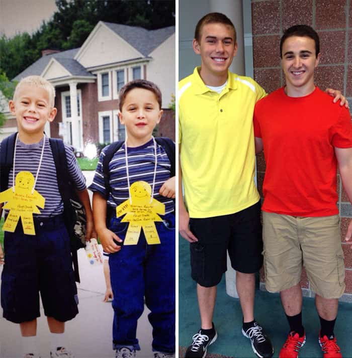 Time Travels Fast From First Day To Last Day Of School