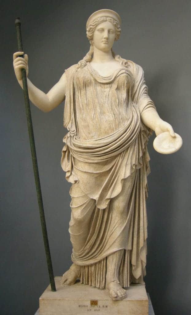 Sculpture of Hera. Source: Pinterest