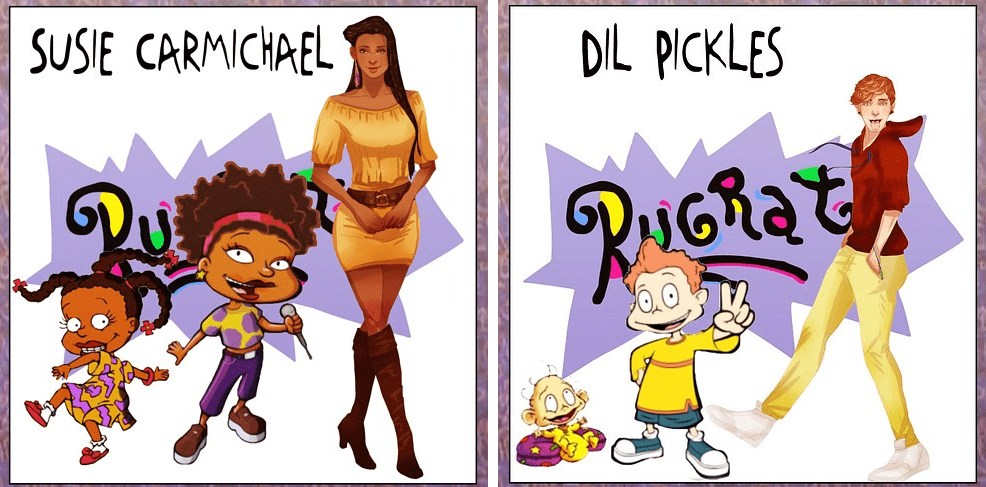 Here is how your favorite childhood cartoons would look all grown up