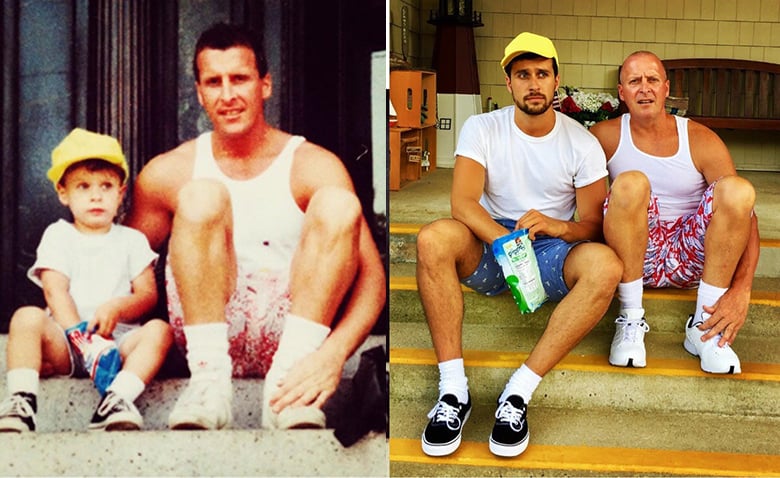 Recreating childhood memories-Pictures will prove how life changes with Time