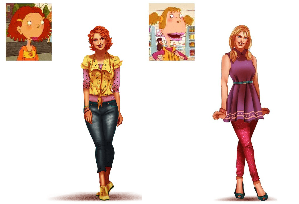 Here is how your favorite childhood cartoons would look all grown up