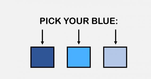 blue colors reveal about your personality