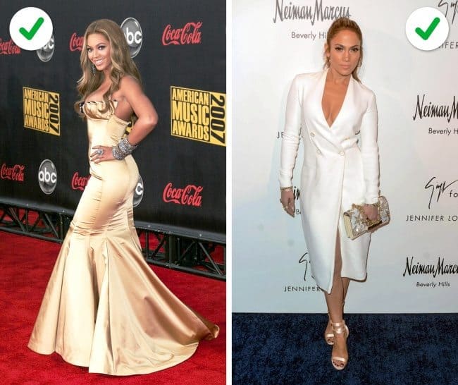 Dresses for different body types