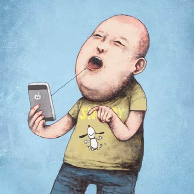 These Paintings portray the harsh reality of the present world