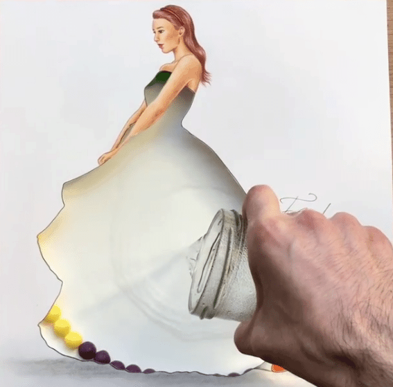 Creative fashion illustrations