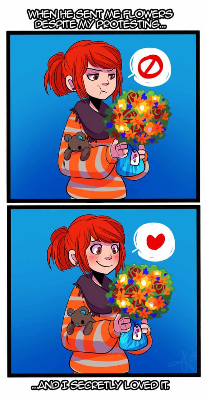 Long distance relationship illustration