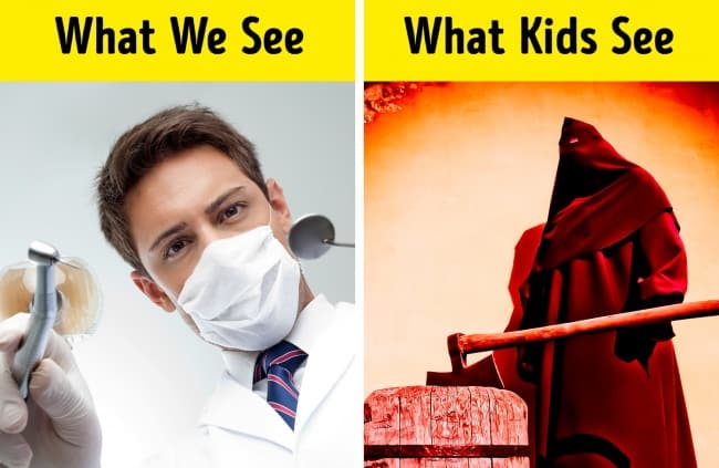 Some Instances Of What We See v/s What Kids See