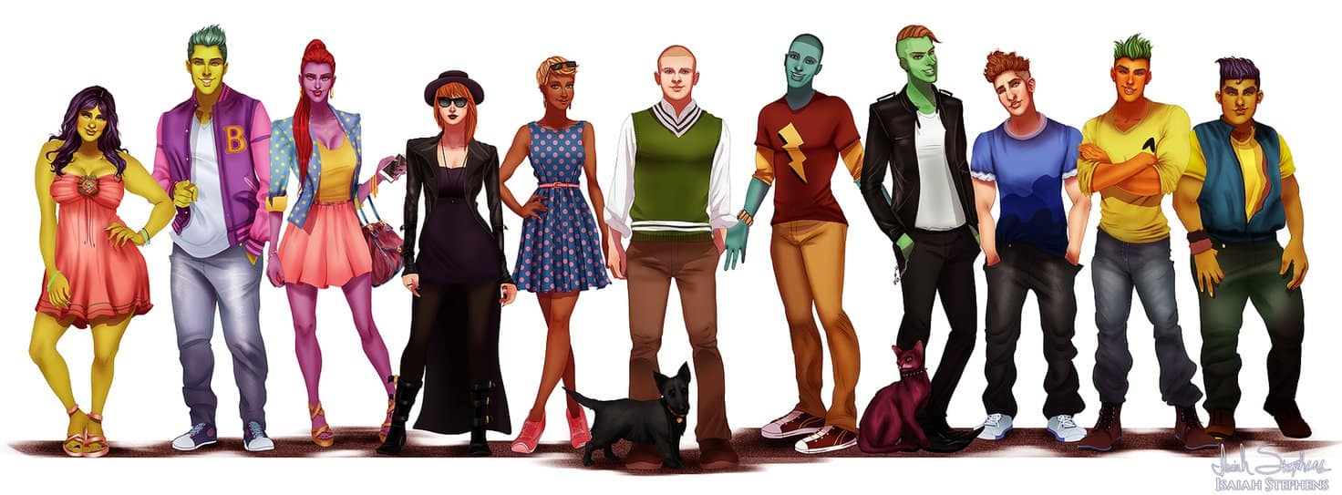 Here is how your favorite childhood cartoons would look all grown up