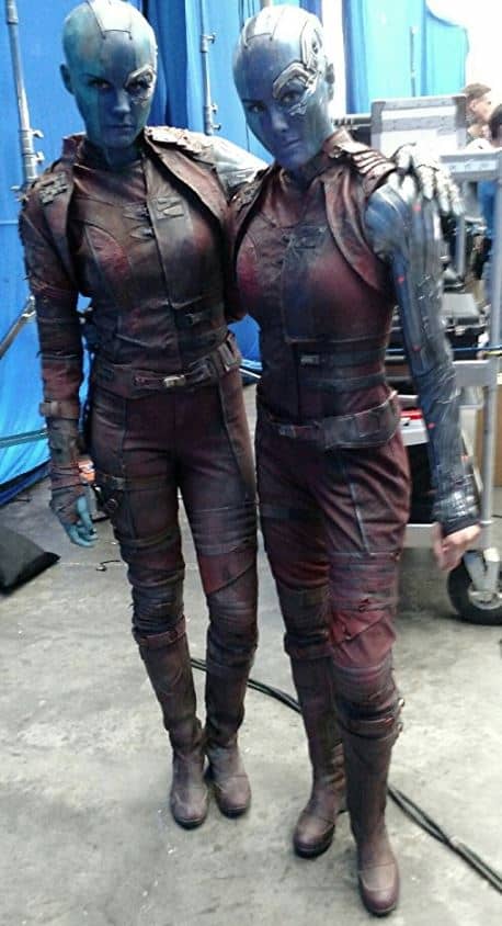 Photos Of Avengers With Their Stunt Doubles-Reality Check