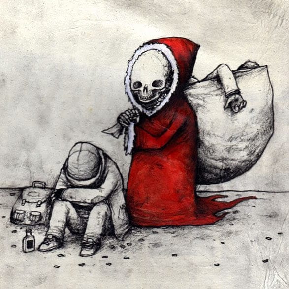 These Paintings portrays harsh reality of the present world