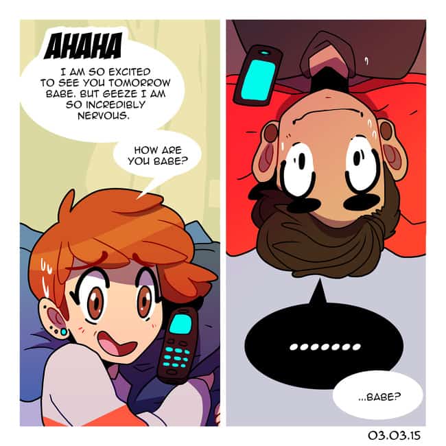 Happy and sad reality of long distance relationship