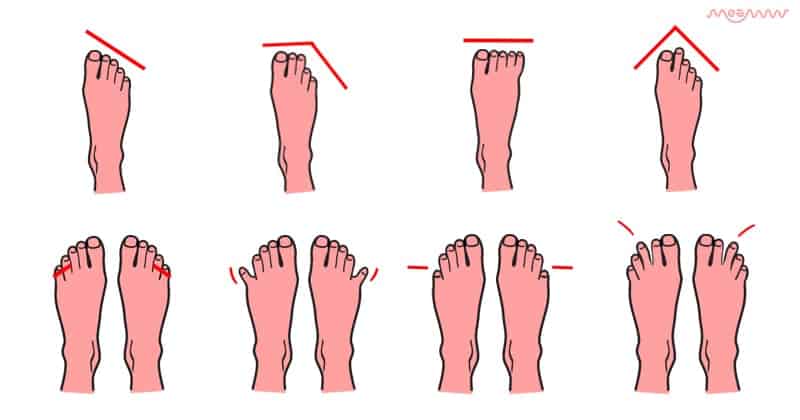 what toes say about your personality