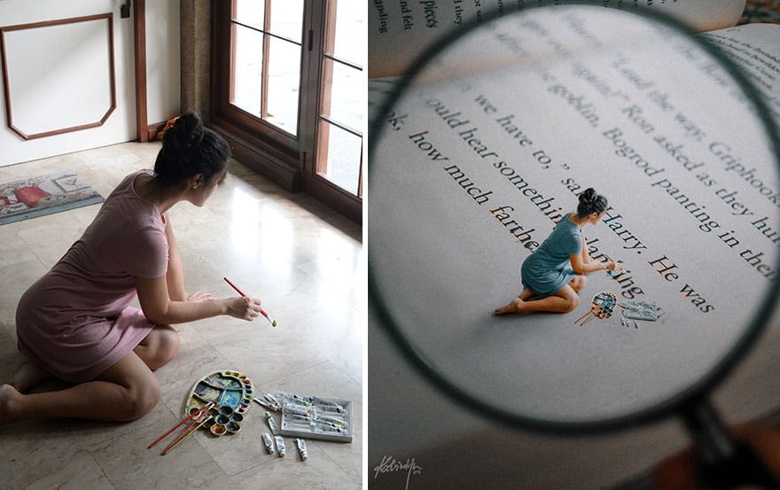 Creative photoshopped