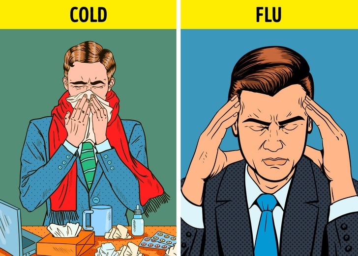 7 myths about the cold and the flu