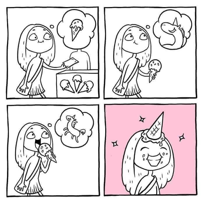 Girl's Problem Illustrations Russian Artist Portrays A Girl's Life