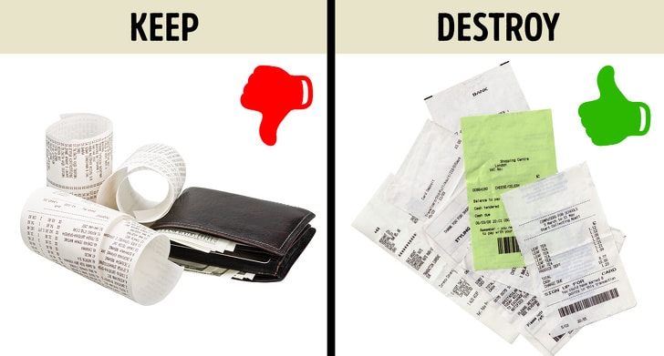 Things you should not keep in your wallet