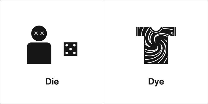 Die, Dye