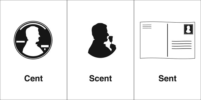 Cent, Scent, Sent