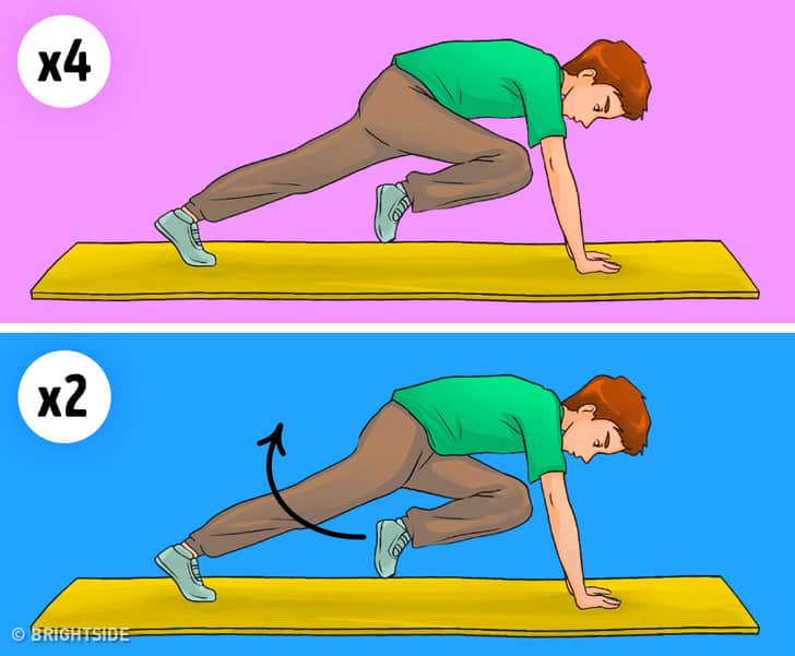 Exercises to reduce belly fat