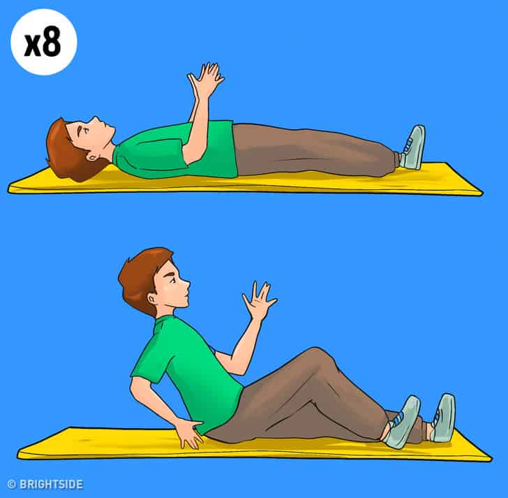 Exercises to reduce belly fat