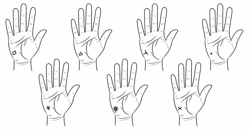 palm reveals about your personality
