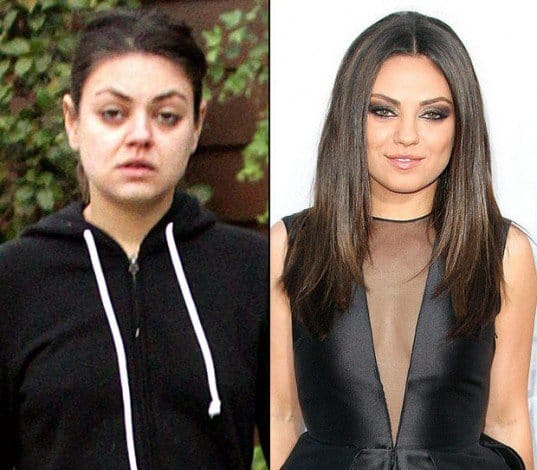 Look at the Hollywood actress without makeup