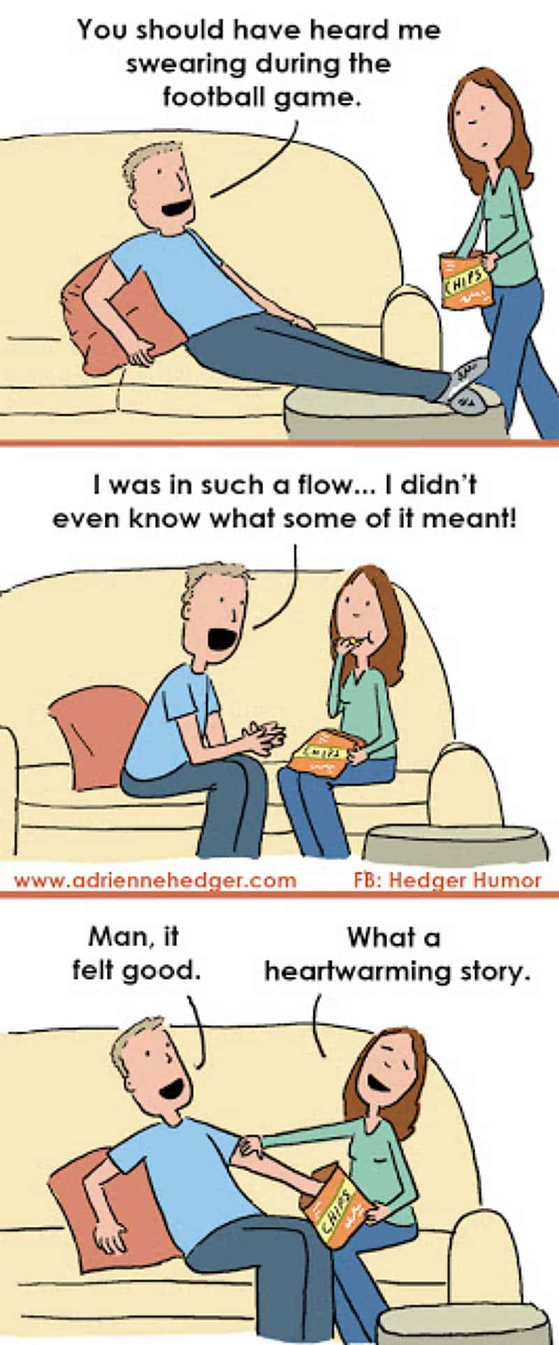 Hilarious Wife's Comics About Married Life