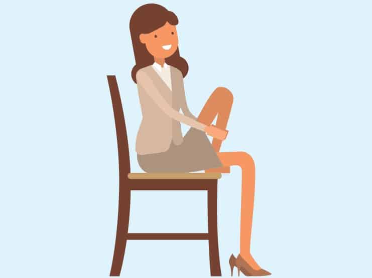 6 Office exercises that you perform on the chair