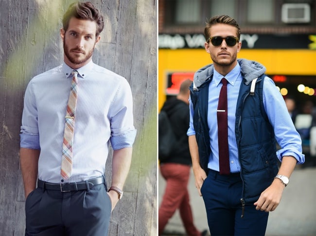 The woman completely loves this clothing on men