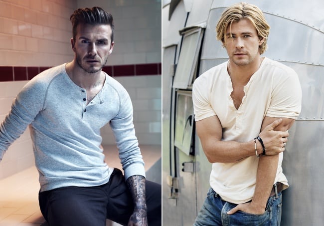 The woman completely loves this clothing on men