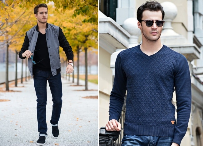 The woman completely loves this clothing on men