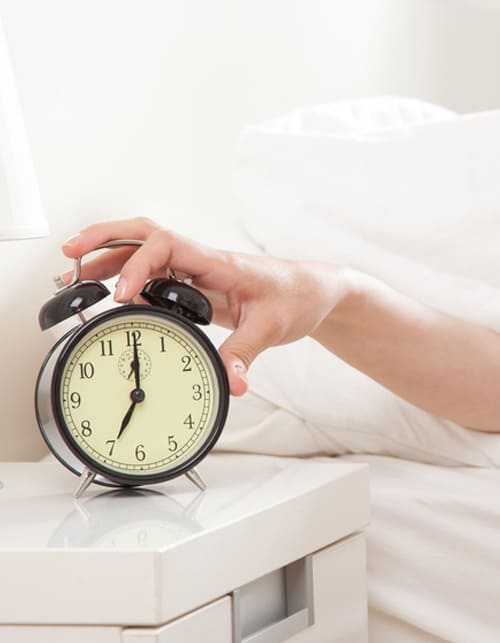 Wake up fresh in the morning