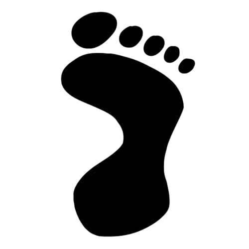 footprints reveal your personality