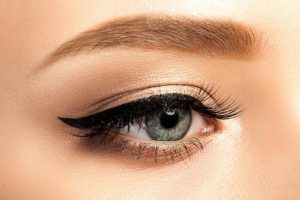 Master the winged eyeliner look