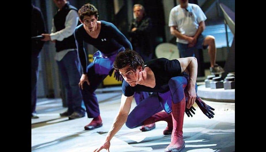Character: Spiderman; Actor: Andrew Garfield, Stunt Double: William Spencer