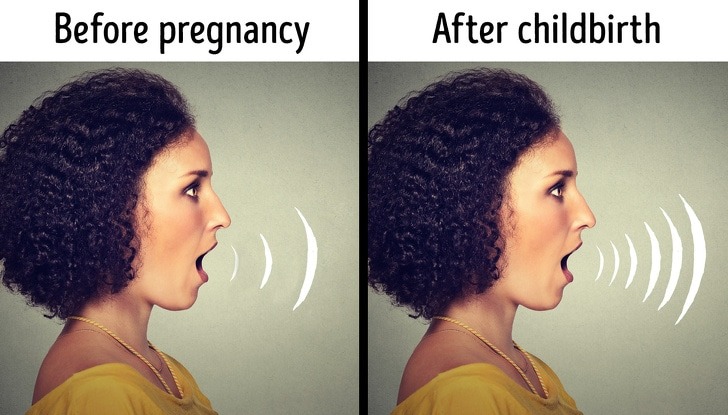 7 Body changes after pregnancy