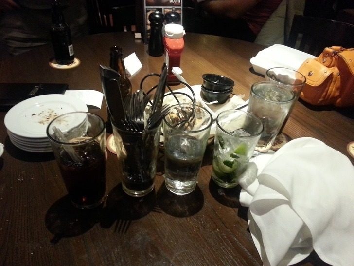 Situations when waiters hate customers