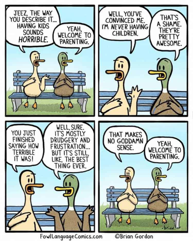 15 Realistic Parenting Comics, which make you say,"Oh yes, That's true"