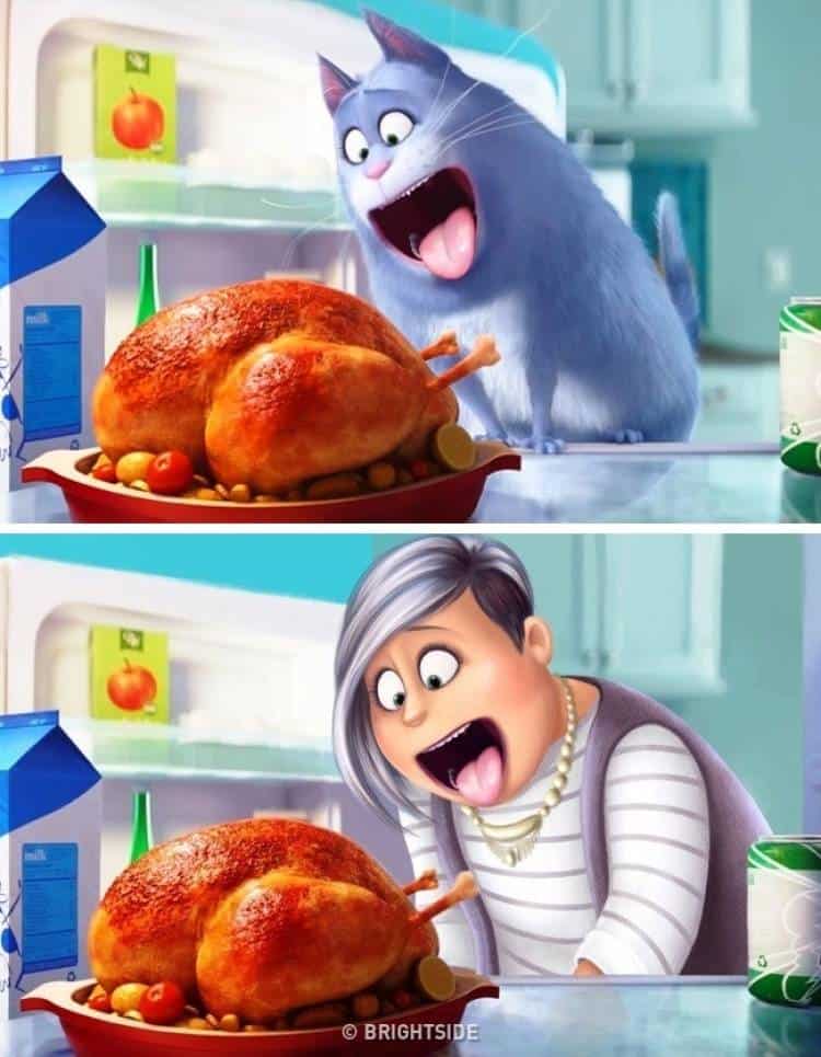 Real life cartoon characters