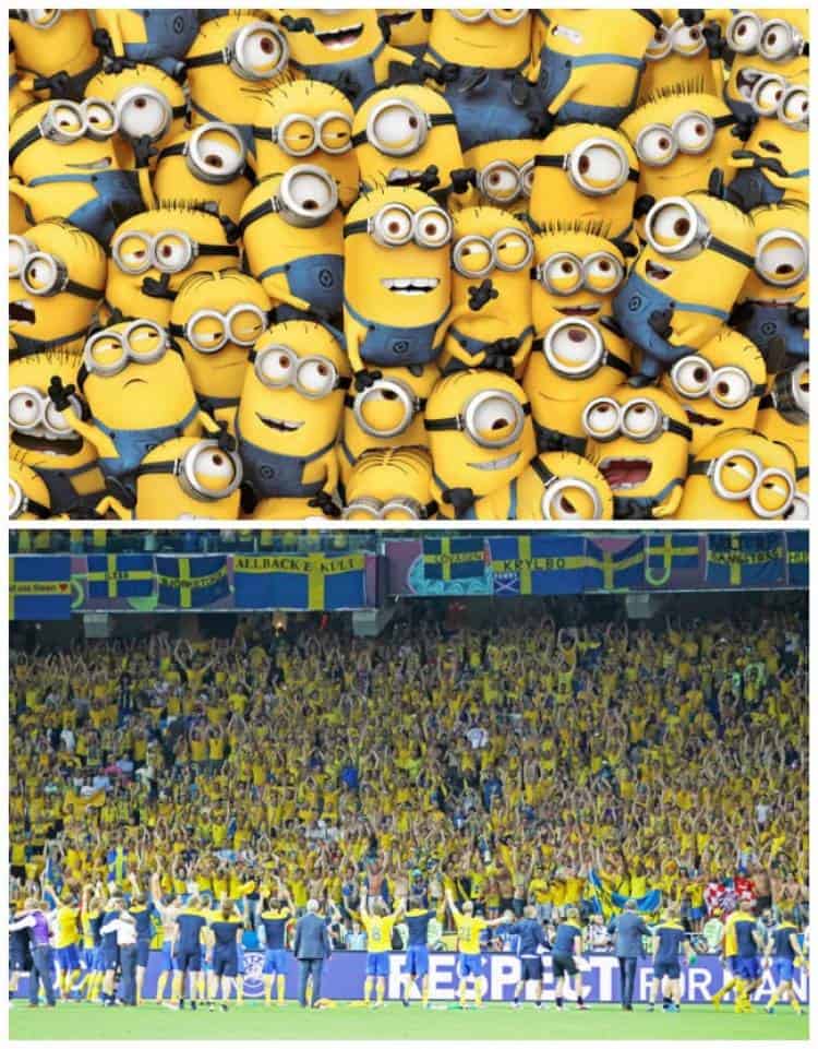 Pictures of cartoon characters in real life