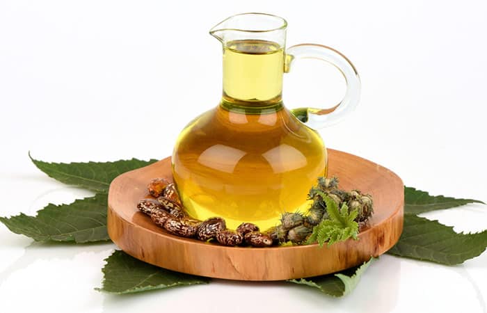 castor oil for thick hair