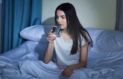 Drinking water at the right time