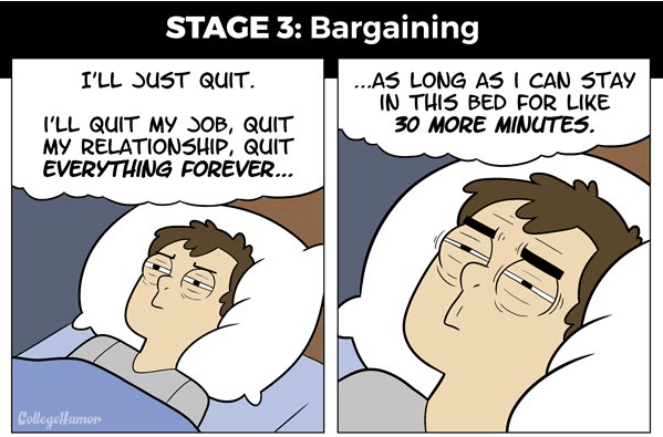 Hilarious illustrations on morning